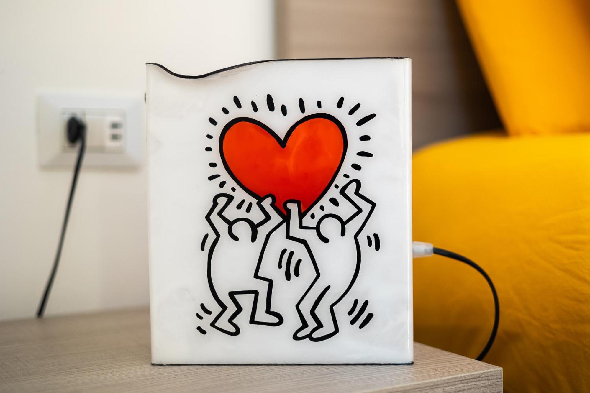 The Keith Haring Room - Private Bedroom Milán Exterior foto